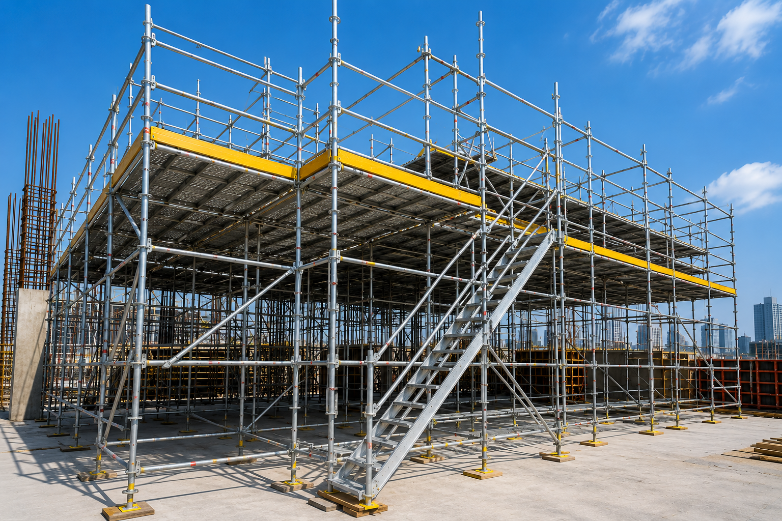 Scaffolding Technical Specification Drawing